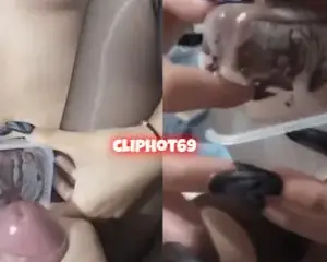 Clip sex hứng tinh trùng của chồng ăn cùng với kem – Cliphot69